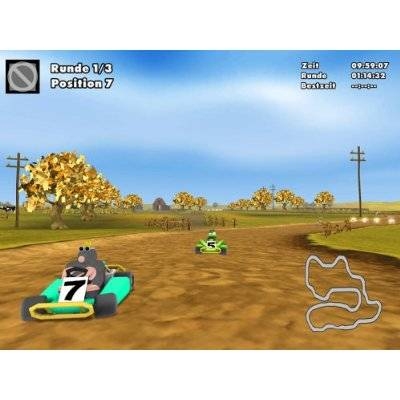 Screen ze hry Crazy Chicken Kart 2