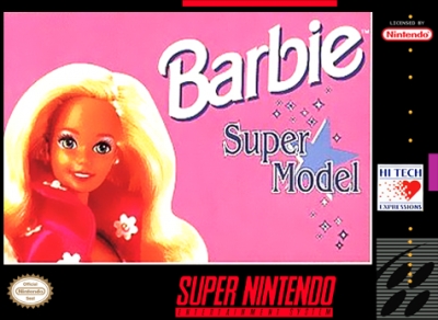 Obal hry Barbie: Super Model