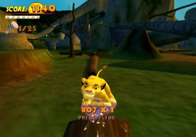Screen ze hry Disneys Extreme Skate Adventure