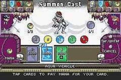 Screen ze hry Duel Masters: Sempai Legends