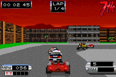 Screen ze hry Cruisn Velocity