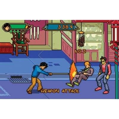 Screen ze hry Jackie Chan Adventures