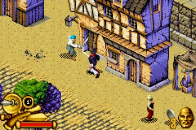 Screen ze hry Pirates of the Caribbean: The Curse of the Black Pearl