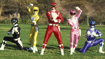 Artwork ke hře Power Rangers Dino Thunder