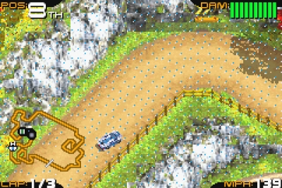 Screen ze hry Racing Gears Advance