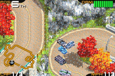 Screen ze hry Racing Gears Advance