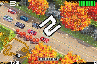 Screen ze hry Racing Gears Advance