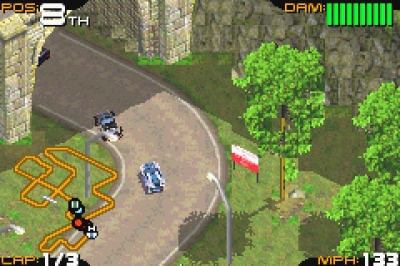 Screen ze hry Racing Gears Advance