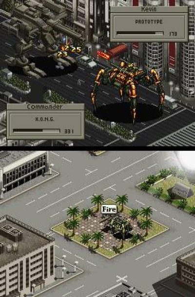 Screen ze hry Front Mission