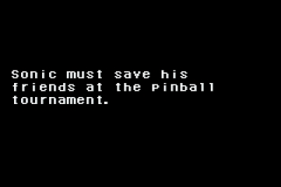 Screen ze hry Sonic Pinball Party