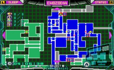 Screen ze hry Metroid: Zero Mission