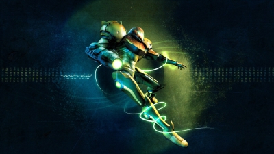 Artwork ke he Metroid: Zero Mission