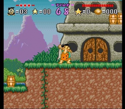 Screen ze hry The Flintstones: The Treasure of Sierra Madrock