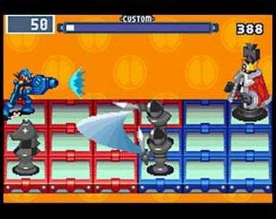 Screen ze hry Mega Man: Battle Chip Challenge