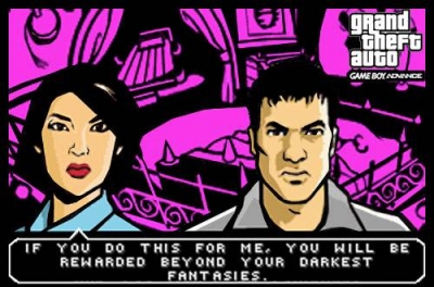 Screen ze hry Grand Theft Auto Advance