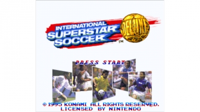 Artwork ke he International Superstar Soccer Deluxe