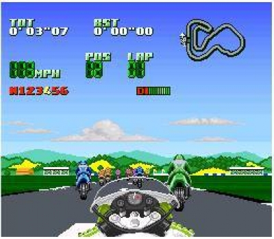 Screen ze hry Kawasaki Superbike Challenge