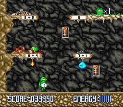 Screen ze hry Math Blaster: Episode 1