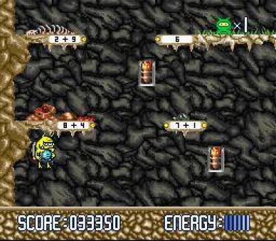 Screen ze hry Math Blaster: Episode 1