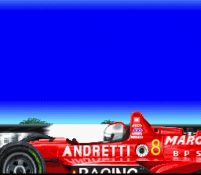 Screen ze hry Michael Andrettis Indy Car Challenge