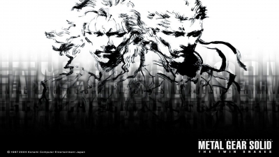 Artwork ke he Metal Gear Solid: The Twin Snakes