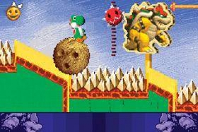 Screen ze hry Yoshi Topsy-Turvy