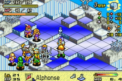 Screen ze hry Tactics Ogre: The Knight of Lodis