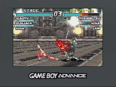 Screen ze hry Tekken Advance