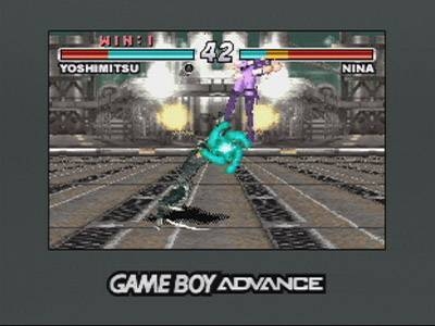Screen ze hry Tekken Advance