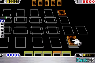 Screen ze hry Yu-Gi-Oh! 7 Trials to Glory: World Championship Tournament 2005