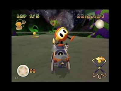 Screen ze hry Pac-Man World Rally