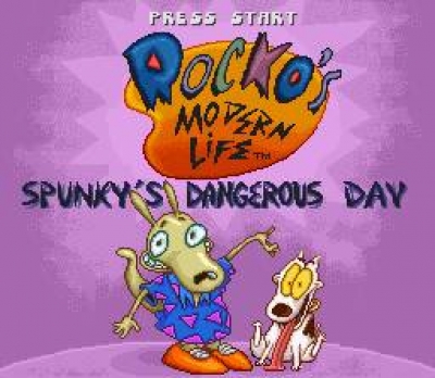 Screen ze hry Rockos Modern Life: Spunkys Dangerous Day