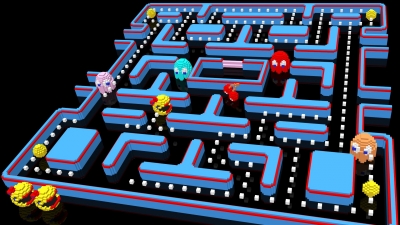 Artwork ke hře Ms. Pac-Man