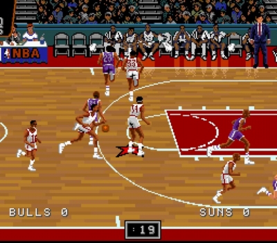 Screen ze hry NBA Showdown