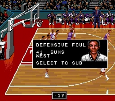 Screen ze hry NBA Showdown