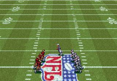 Screen ze hry NFL Quarterback Club