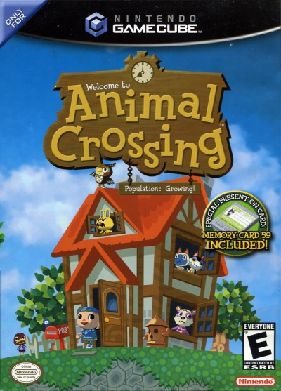 Obal hry Animal Crossing