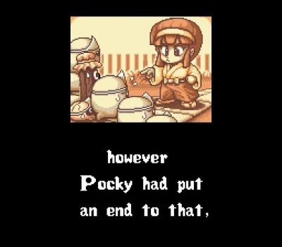 Screen ze hry Pocky & Rocky