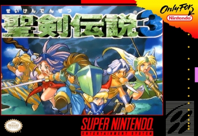 Obal hry Seiken Densetsu 3