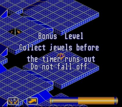 Screen ze hry Spindizzy Worlds