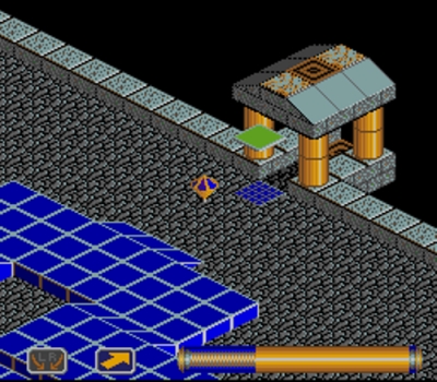 Screen ze hry Spindizzy Worlds