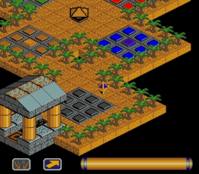 Screen ze hry Spindizzy Worlds