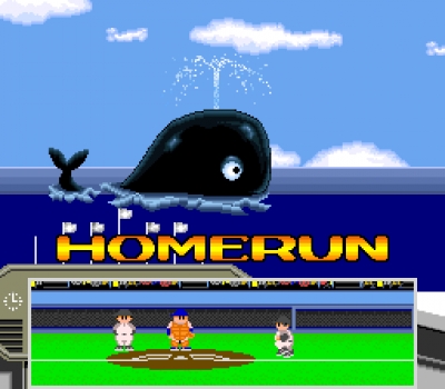 Screen ze hry Super Batter Up