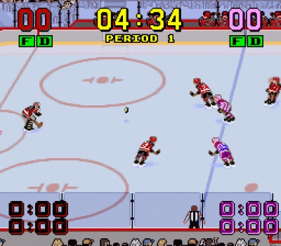Screen ze hry Super Slapshot