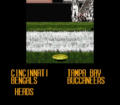 Screen ze hry Tecmo Super Bowl III: Final Edition