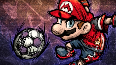 Artwork ke he Super Mario Strikers