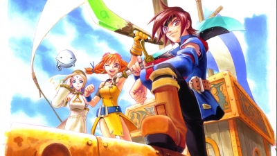 Artwork ke he Skies of Arcadia: Legends