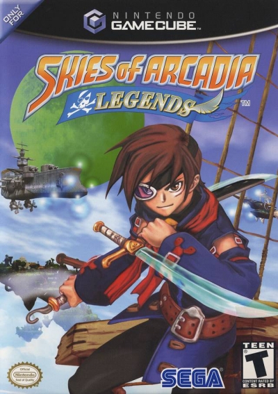 Obal hry Skies of Arcadia: Legends