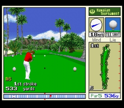 Screen ze hry True Golf Classics: Waialae Country Club