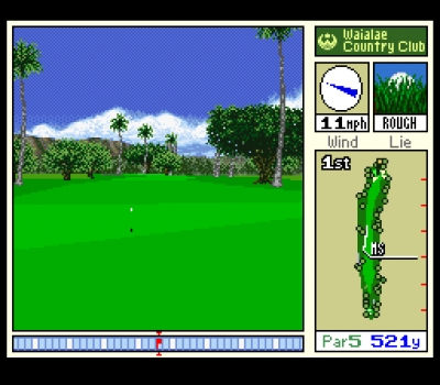 Screen ze hry True Golf Classics: Waialae Country Club